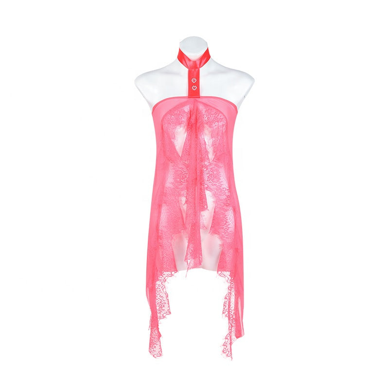 Chemise de nuit en dentelle – multi-coloris