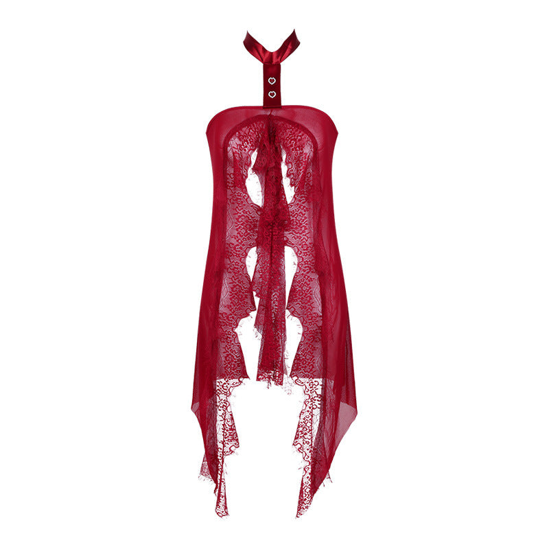 Chemise de nuit en dentelle – multi-coloris