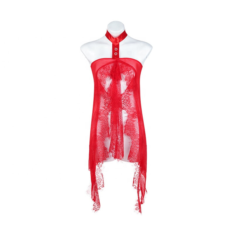 Chemise de nuit en dentelle – multi-coloris