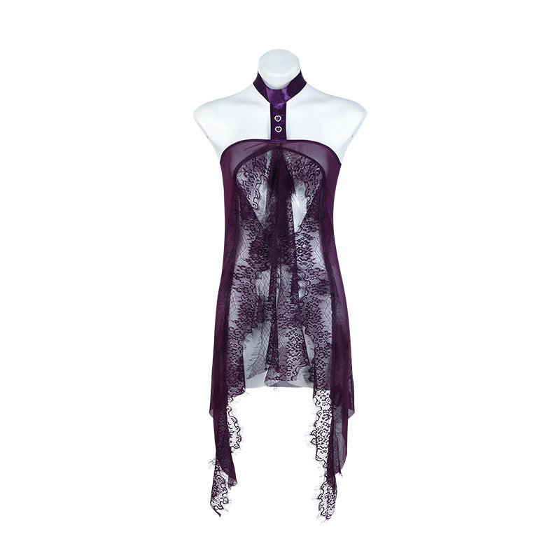 Chemise de nuit en dentelle – multi-coloris