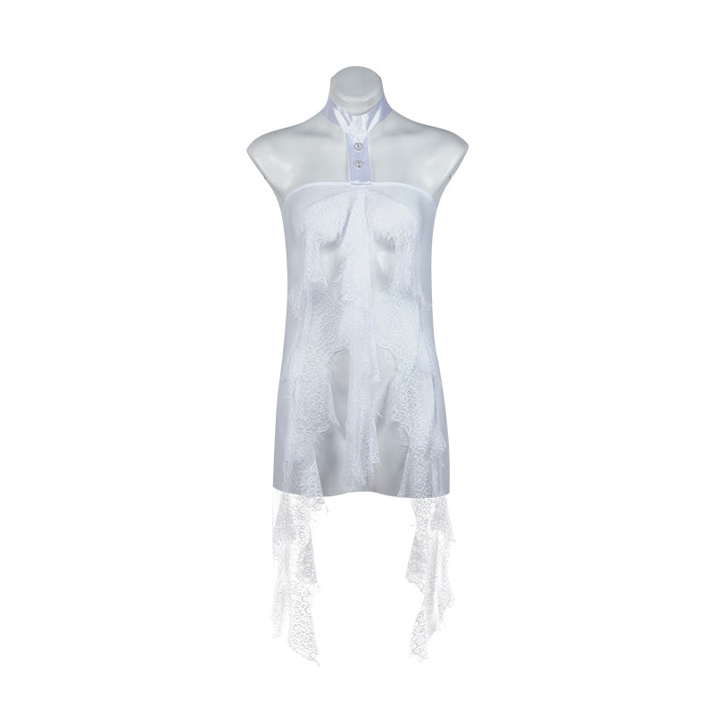 Chemise de nuit en dentelle – multi-coloris